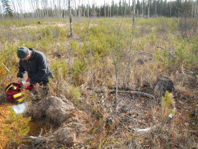 Soil surveyor Northern Alberta Canada.JPG